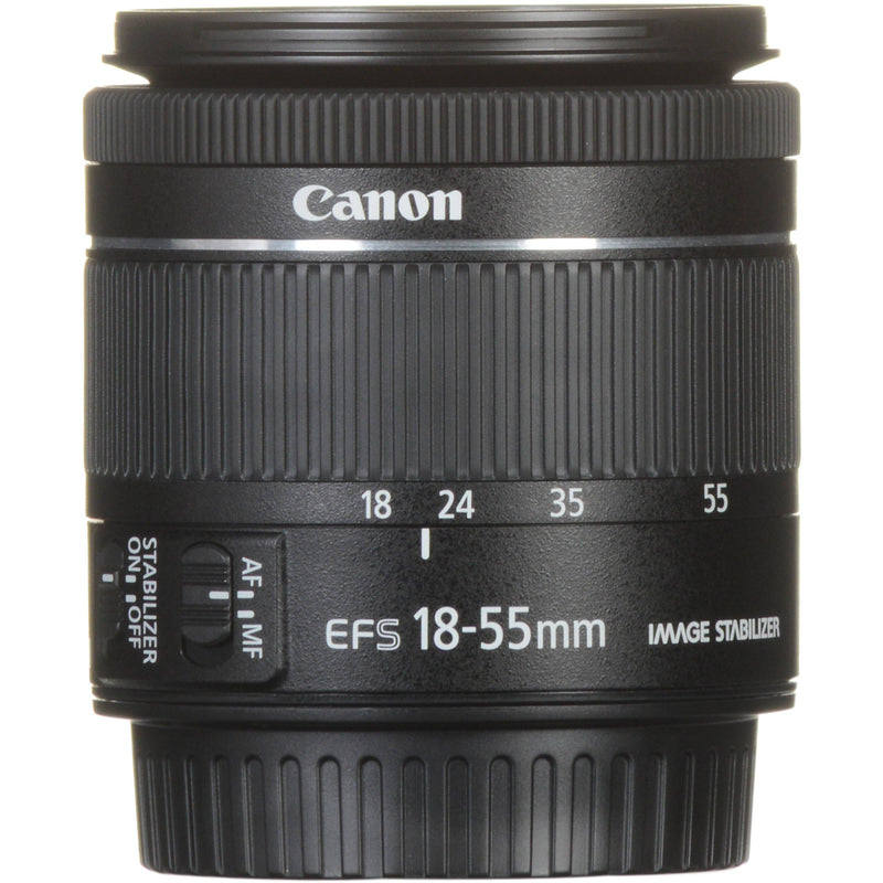 Canon EF-S 18-55mm f/4-5.6 IS STM Lens (White Box)