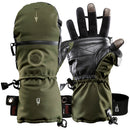 The Heat Company Heat 3 Smart Mittens/Gloves (Size 10, Dark Army Green)