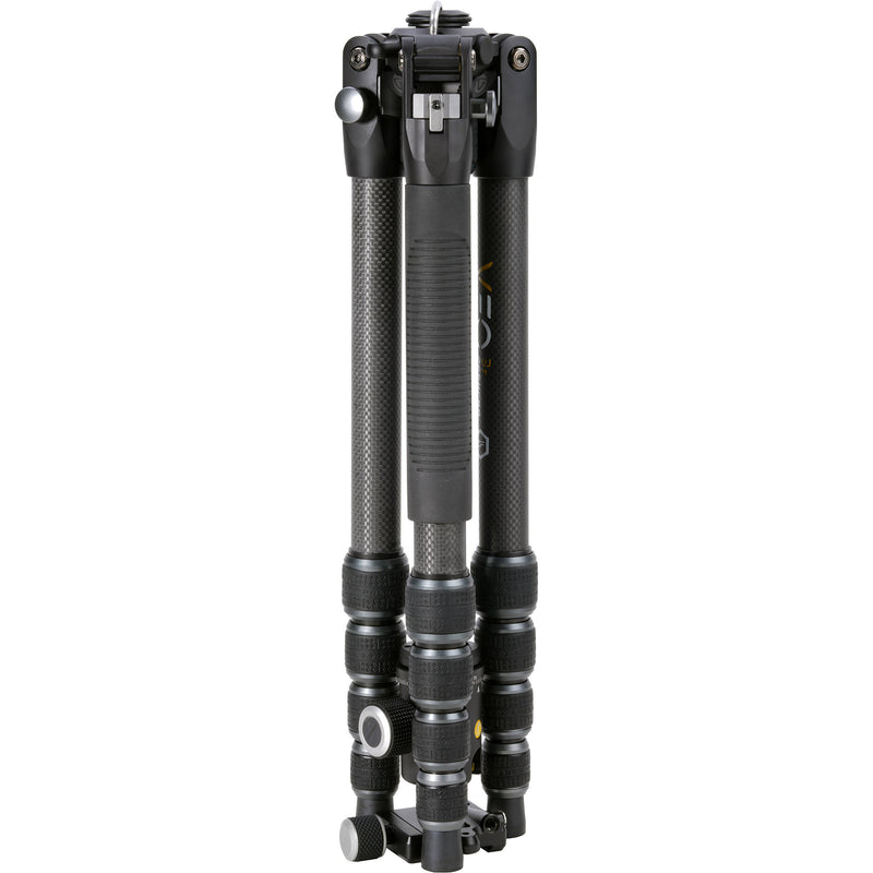 Vanguard VEO 3T 265HCBP Carbon Fiber 4-in-1 Travel Tripod with VEO 2 BP-120T Ball/Pan Head and Bluetooth Remote