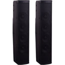 MuxLab 60W Dante Powered Column Speakers (Pair)