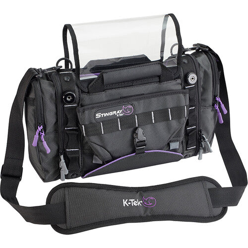 K-Tek Stingray Junior X Audio Mixer Recorder Bag (Limited-Edition Purple)