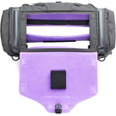 K-Tek KSTGLXP Stingray Large X Audio Mixer Recorder Bag (Purple Interior)