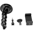 TELESIN Gooseneck Suction Cup Mount