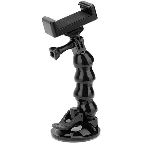 TELESIN Gooseneck Suction Cup Mount