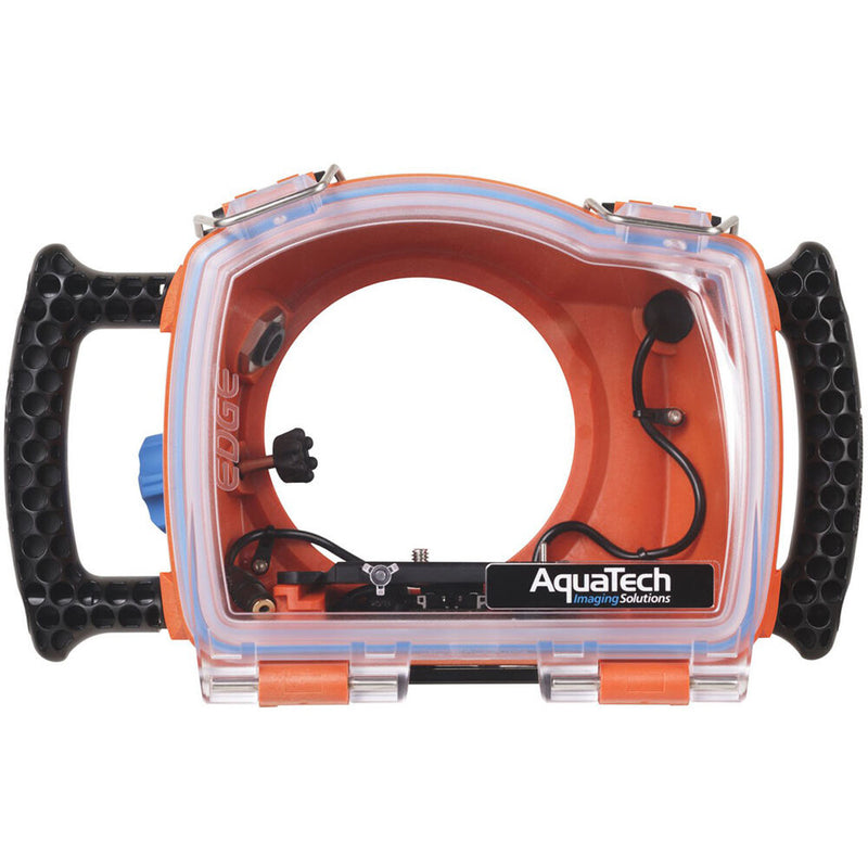 AquaTech EDGE Base Water Housing for Sony a7 III, a7S III, a7R III, a7R IV, a9, and a9 II (Orange)