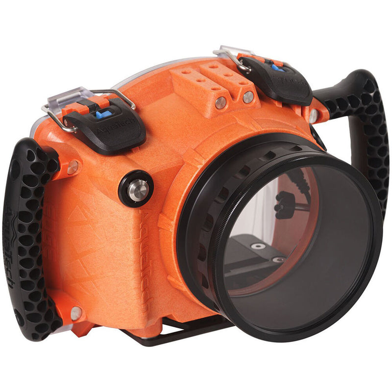 AquaTech EDGE Base Water Housing for Sony a7 III, a7S III, a7R III, a7R IV, a9, and a9 II (Orange)