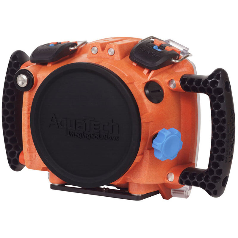 AquaTech EDGE Base Water Housing for Sony a7 III, a7S III, a7R III, a7R IV, a9, and a9 II (Orange)