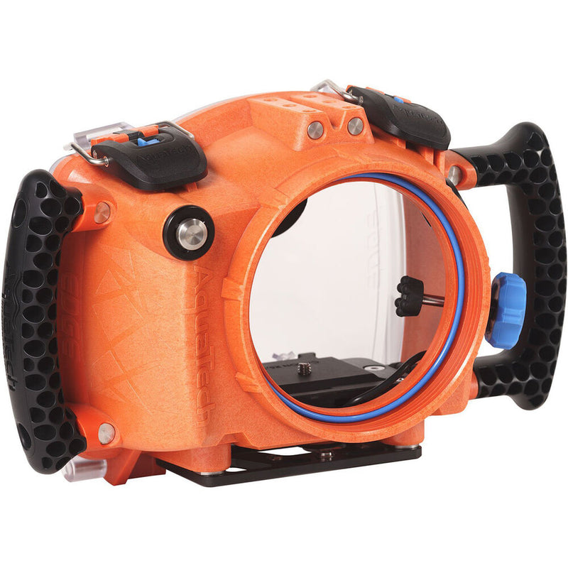 AquaTech EDGE Base Water Housing for Sony a7 III, a7S III, a7R III, a7R IV, a9, and a9 II (Orange)