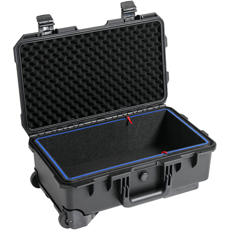 GVM QX26 Wheeled Hard Case with Padded Divider Insert (Black)