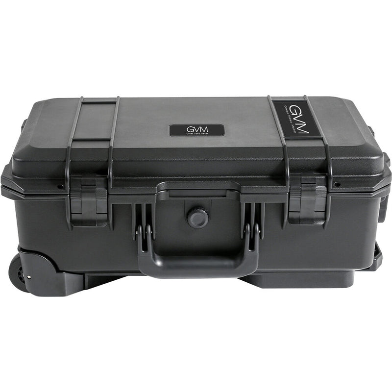 GVM QX26 Wheeled Hard Case with Padded Divider Insert (Black)