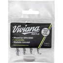 Viviana Beetle Modular Lav Concealer for DPA 6060 and Sennheiser MKE 1 (White)