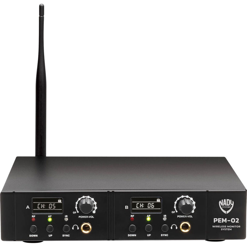 Nady PEM-02 Wireless 2-Person In-Ear Monitoring System (903 to 928 MHz)