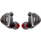 FiiO FH5s Quad-Driver Hybrid In-Ear Monitors (Black)