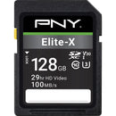 PNY Technologies 128GB Elite-X UHS-I SDXC Memory Card