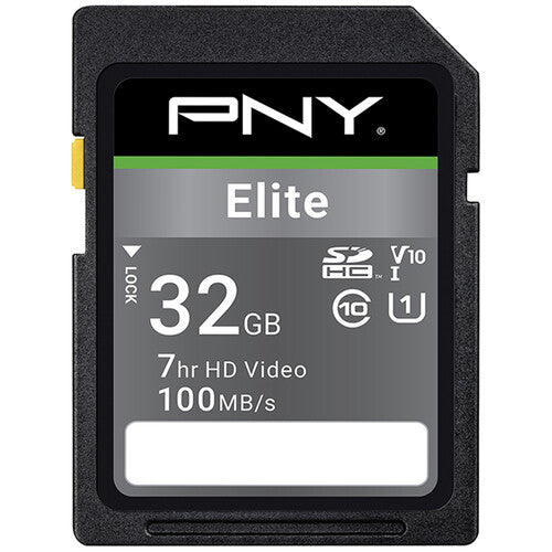 PNY Technologies 32GB Elite UHS-I SDHC Memory Card