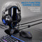 Enhance RGB Gaming Headset Stand with Mouse Bungee and USB Hub