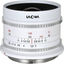 Venus Optics Laowa 9mm T2.9 Zero-D Cine Lens (RF Mount, Feet/Meters, White)