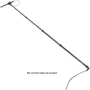 Auray BP-47A Aluminum Boompole with Internal Coiled Cable and Bottom Exit (7.5')