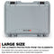 Nanuk 925 Case with Foam (Silver)