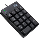 Adesso USB Spill Resistant 18-Key Numeric Keypad