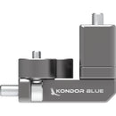 Kondor Blue Universal Lens Mount Support for Speed Boosters & Adapters (Space Gray)