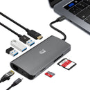 Adesso 8-IN-1 USB-C Multi-Port Docking Station (TAA Compliant))