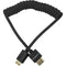 Kondor Blue Coiled Mini-HDMI to&nbsp;HDMI Cable (Black, 12 to 24")