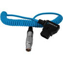 Kondor Blue D-Tap to 4-Pin Coiled Power Cable for Canon C200