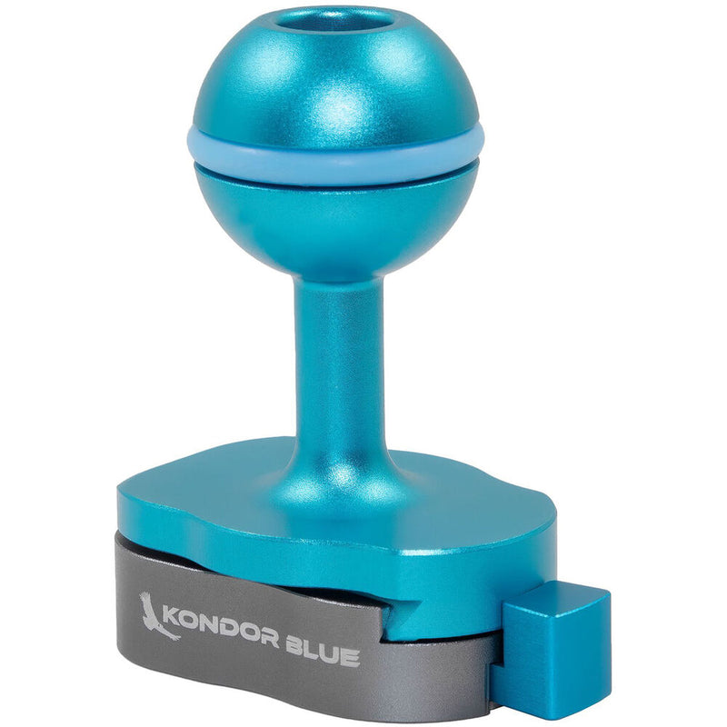 Kondor Blue Mini Quick Release to Ball Head for Magic Arms (Blue)