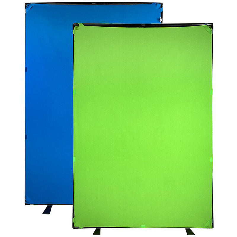 FotodioX Portable Background Kit (5 x 7.5', Chroma Blue/Green)