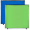 FotodioX Portable Background Kit (7.5 x 7.5', Chroma Blue/Green)