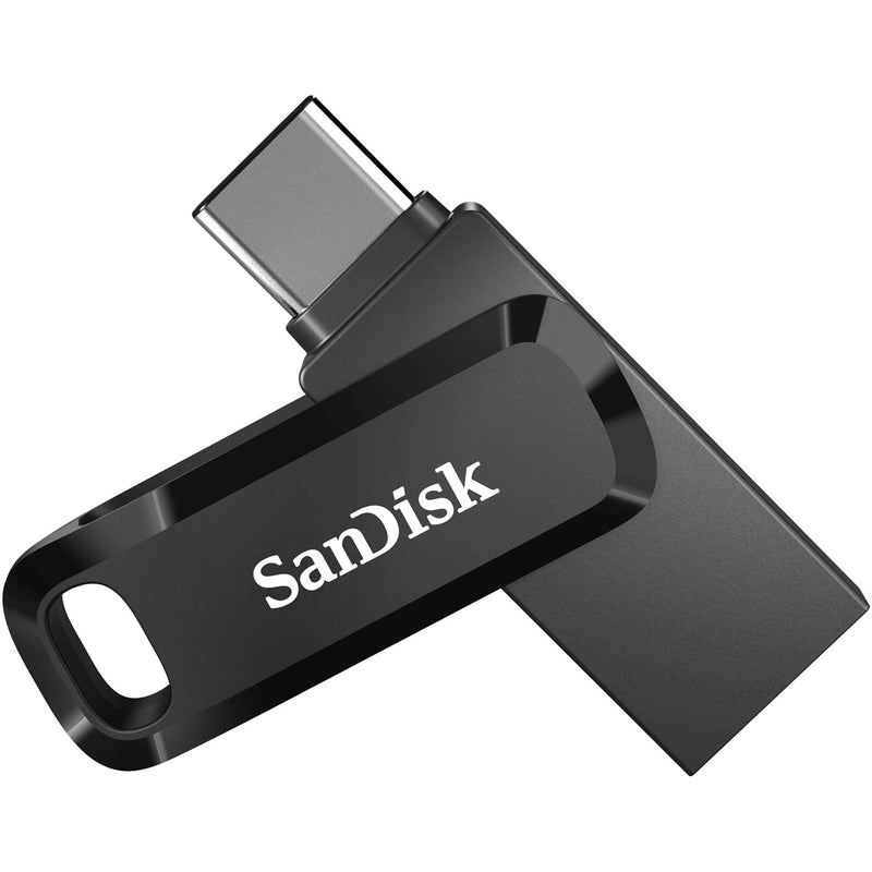 SanDisk 512GB Ultra Dual Drive Go 2-in-1 Flash Drive (Black)