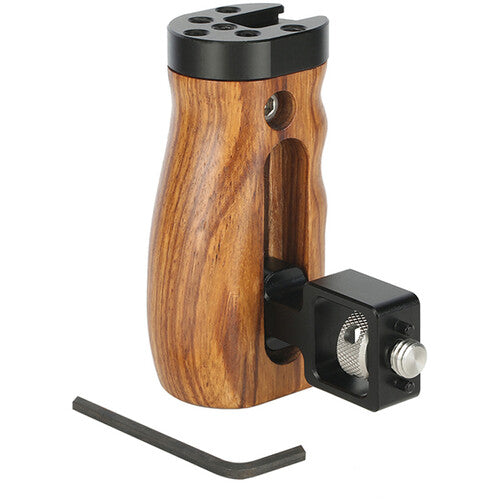 Niceyrig Wooden Side Handle with ARRI-Style Accessory Mount