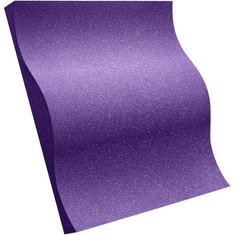 Auralex Studiofoam Wave Panel (24 x 24 x 3", Purple, 16-Pack)