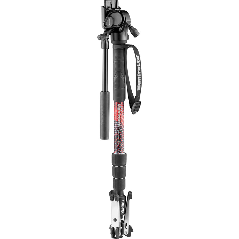 Manfrotto Element MII Video Monopod with Live Fluid Head