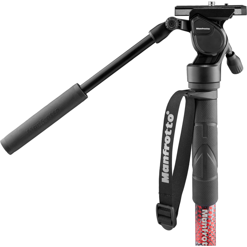 Manfrotto Element MII Video Monopod with Live Fluid Head