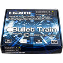 Bullet Train 10K Premium Active Optical HDMI Cable with Cleerline SSF Fiber Optics (328')