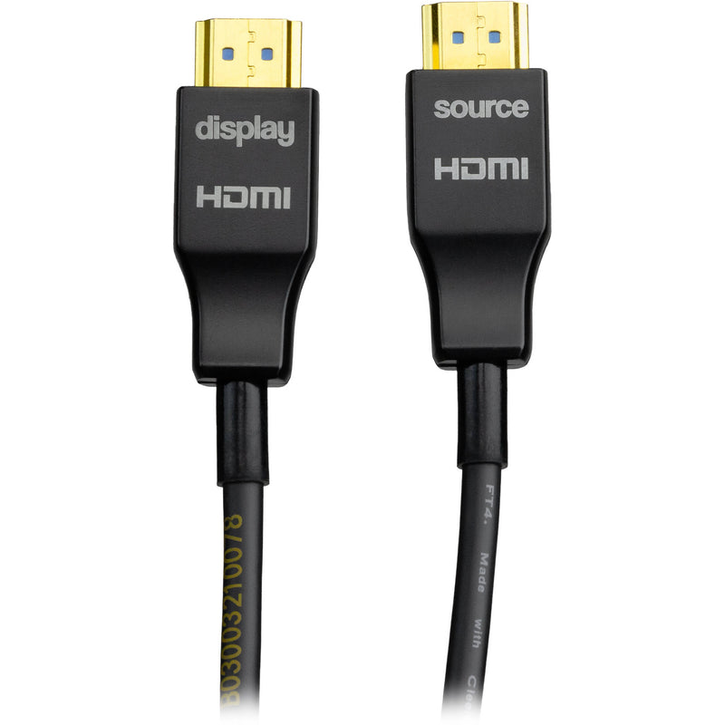 Bullet Train 5K Premium Active Optical HDMI Cable with Cleerline SSF Fiber Optic Strands (65.6')