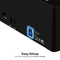 Sabrent 4-Bay USB 3.0 SATA 2.5" and 3.5" SSD/HDD Docking Station