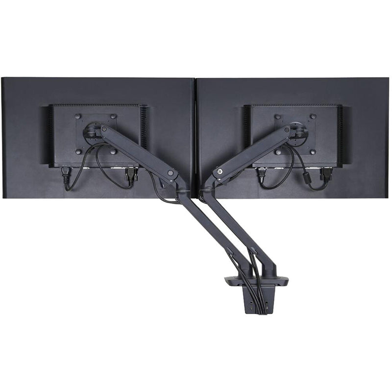 Ergotron MXV Desk Mount Dual-Monitor Arm (Black)