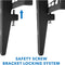 Mount-It! Low-Profile Tilting Wall Mount for 32 to 65" Displays