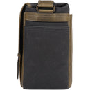 MegaGear Torres Pro Leather Vintage Messenger Bag (Khaki Green)