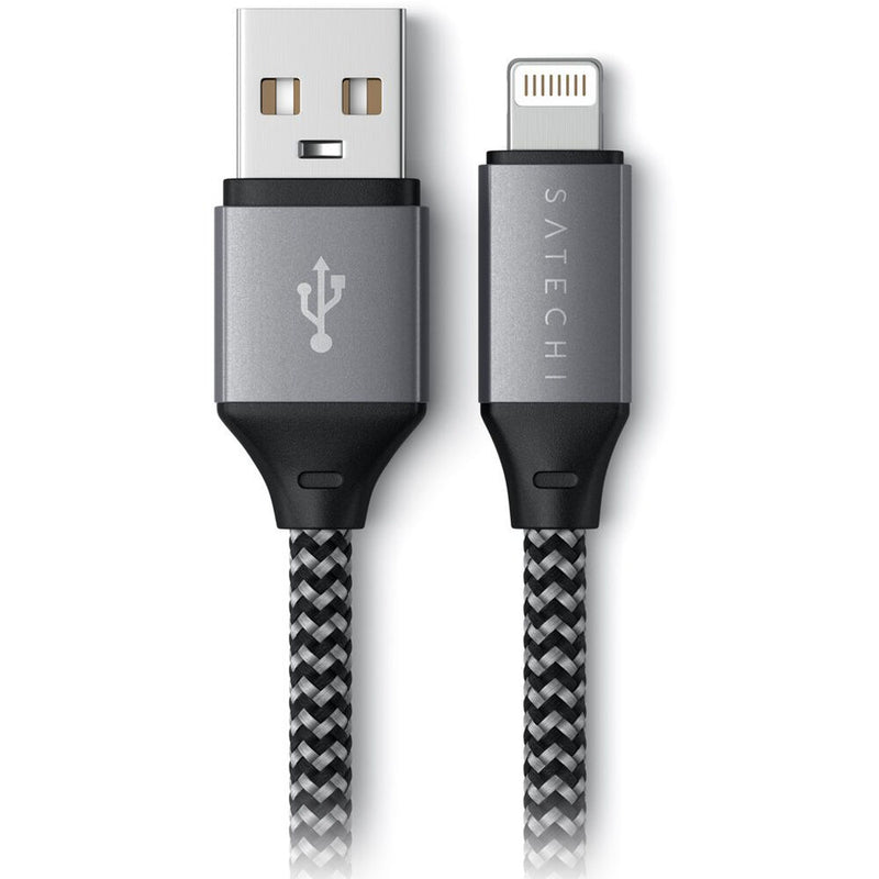 Satechi USB Type-A Male to Lightning Male Cable (0.8')