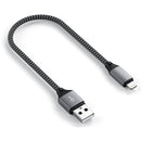 Satechi USB Type-A Male to Lightning Male Cable (0.8')