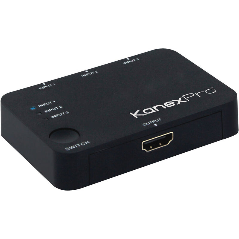 KanexPro 3x1 HDMI Switcher with 4K Support