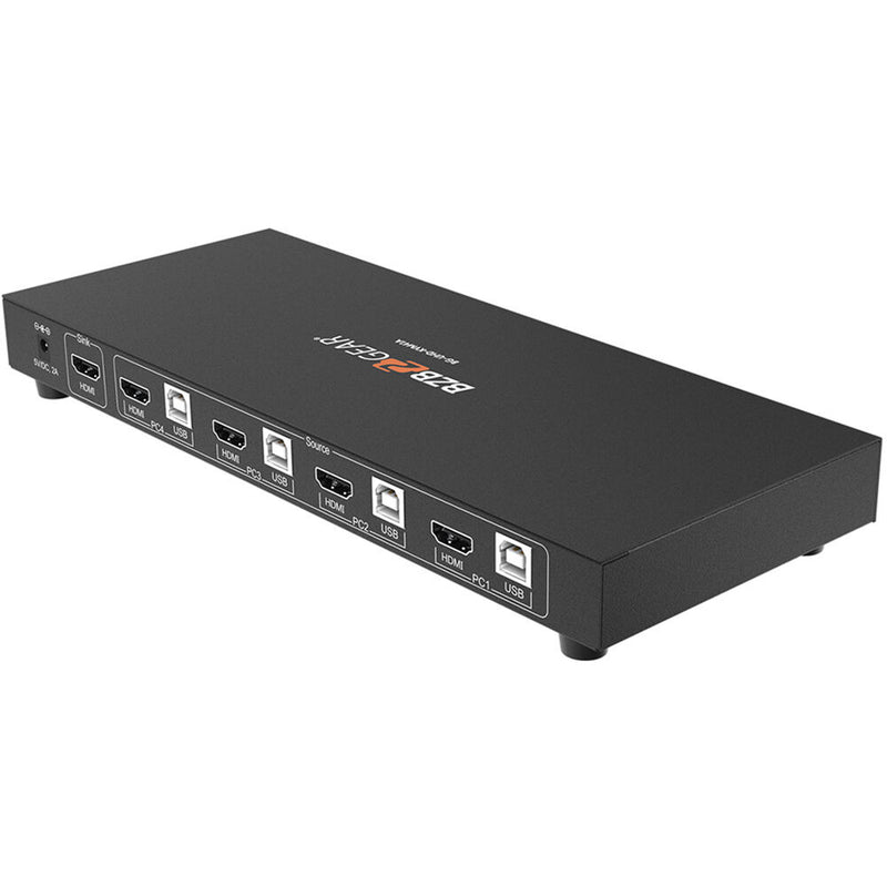 BZBGear 4-Port HDMI KVM Switch