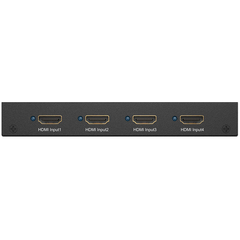 BZBGear 4x1 Quad Multiviewer with Seamless Switching