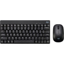 Adesso Wireless Mini Keyboard and Mouse Combo (Black)