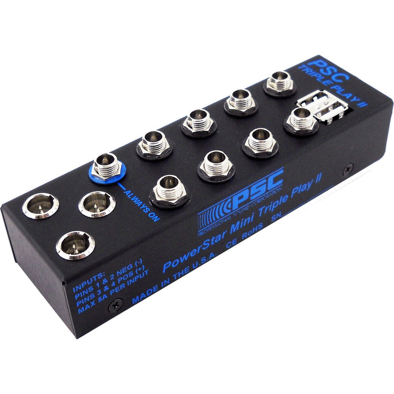 PSC PowerStar Mini Triple Play II Power Distribution System