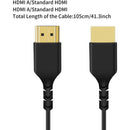 ANDYCINE Reflex Ultra-Thin High-Speed HDMI Cable with Ethernet (2.5')